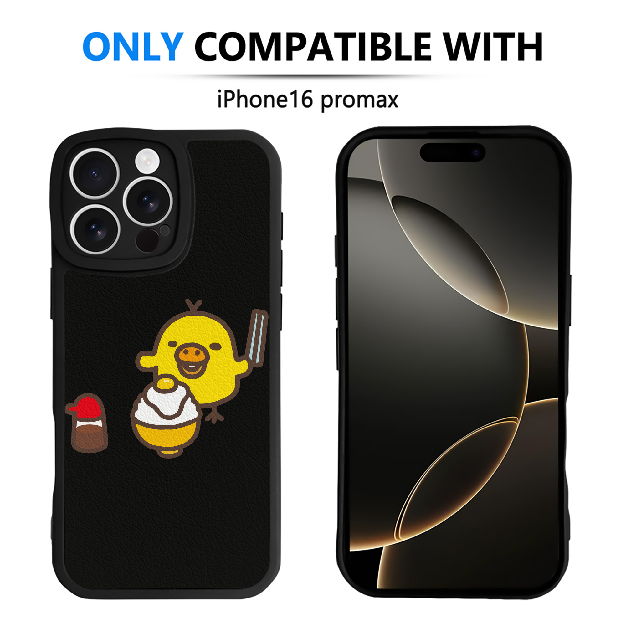 （画像用） リラックマ リラックマ キイロイトリ Rilakkuma Korilakkuma Kiiroitori 【iPhone 16シリーズ対応】シリコンスマホケース（レザー調） 材質：シリコン